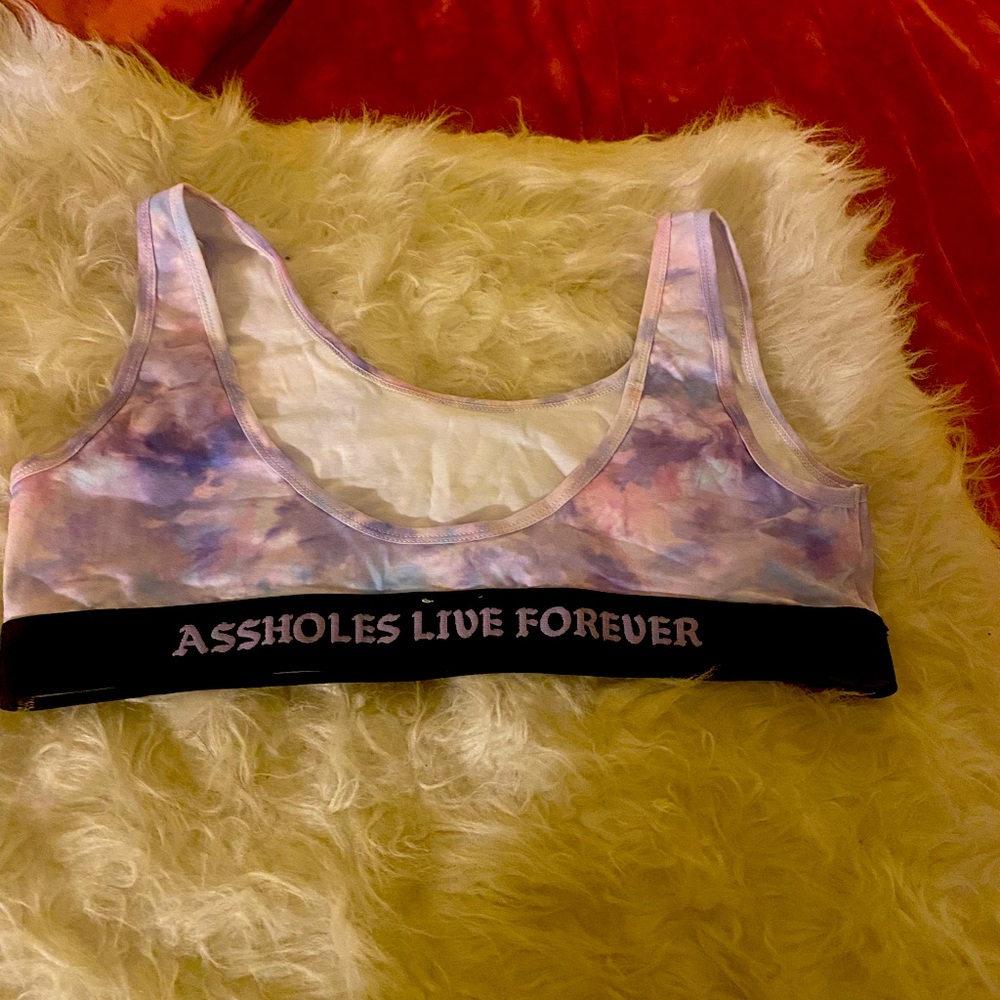Assholes Live Forever Bralette